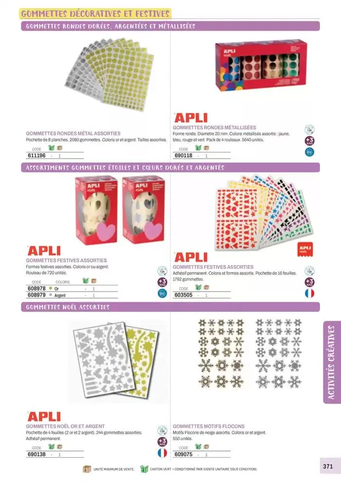 Nos Catalogues Thématiques du 1 janvier au 31 décembre 2025 - Catalogue page 373