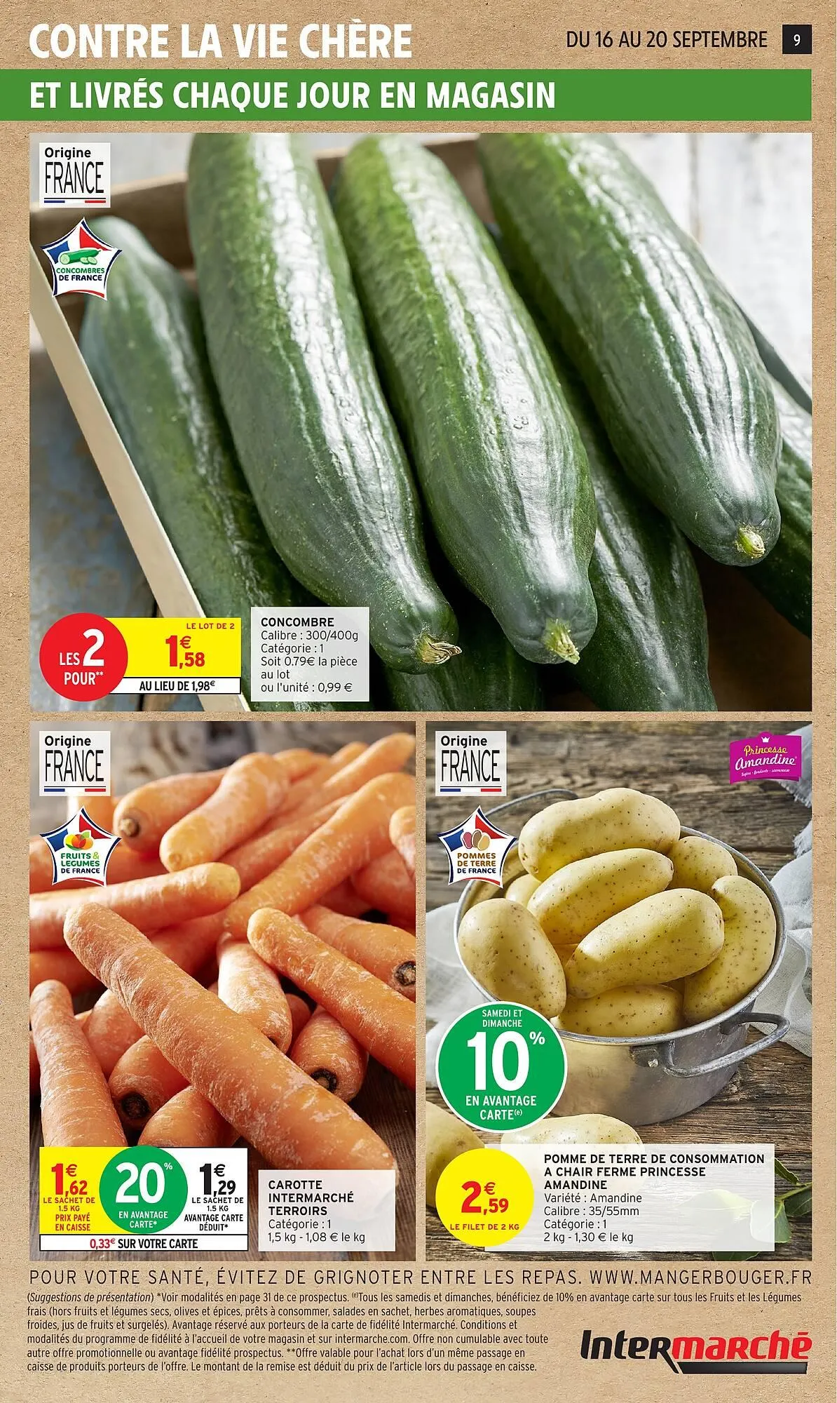 Catalogue Intermarché du 16 septembre au 28 septembre 2025 - Catalogue page 9