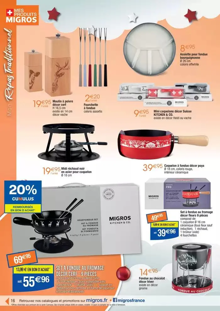 Déco (18j) Kdo Mode festif du 19 novembre au 15 décembre 2024 - Catalogue page 16