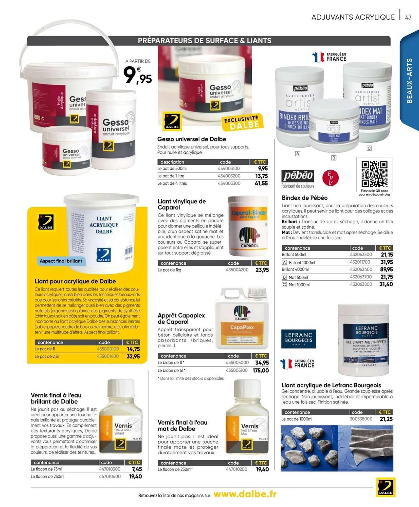 Catalogue Dalbe du 27 janvier au 31 décembre 2025 - Catalogue page 49