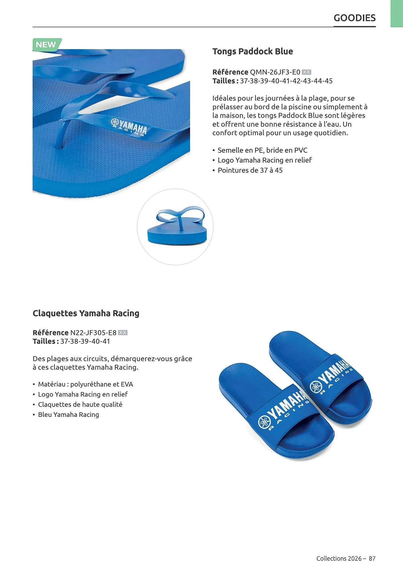 Catalogue Yamaha du 11 février au 30 décembre 2026 - Catalogue page 87