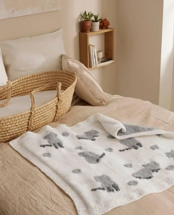 Modèle couverture bébé Louison
