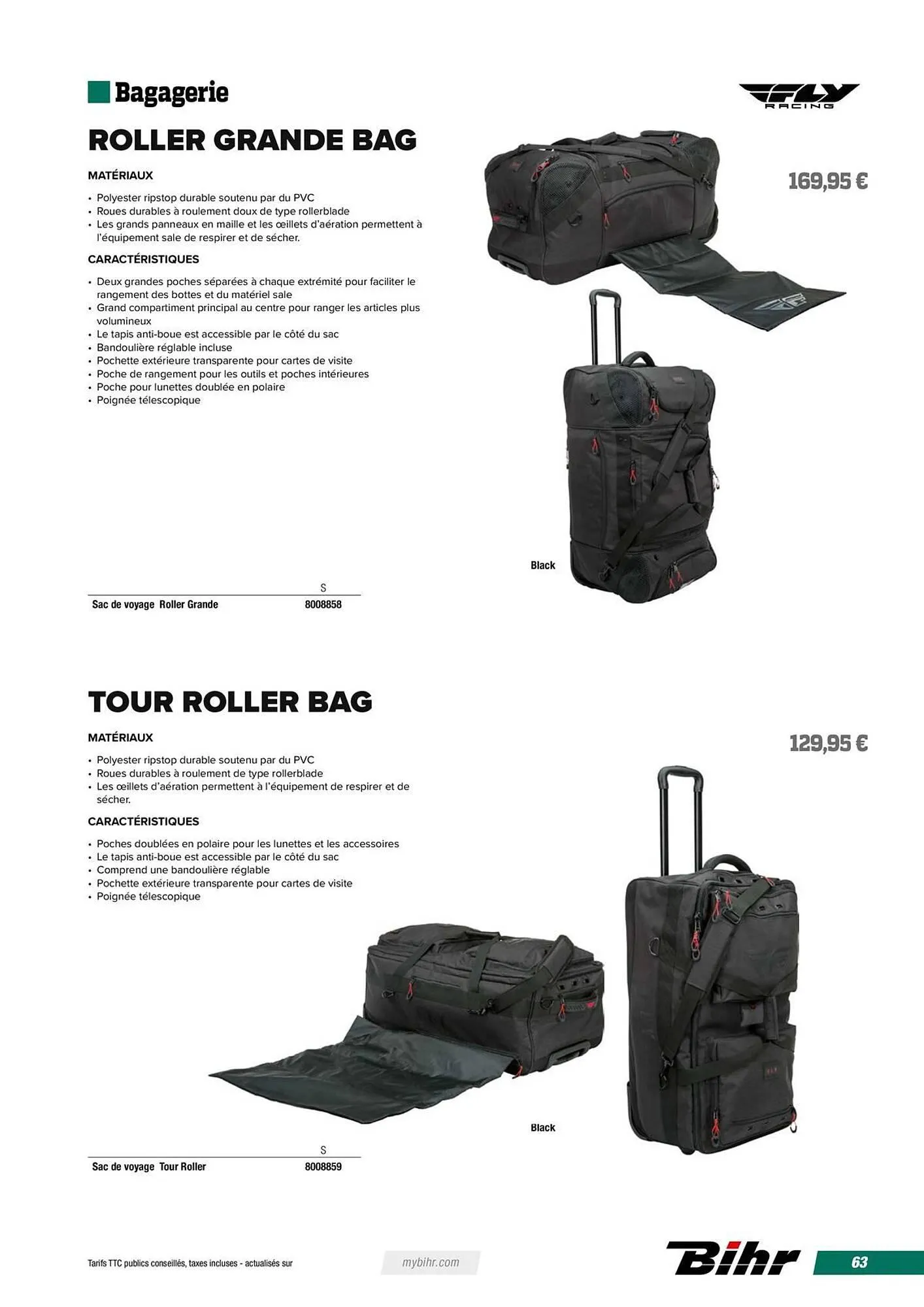 Catalogue Bihr du 12 avril au 31 décembre 2025 - Catalogue page 63