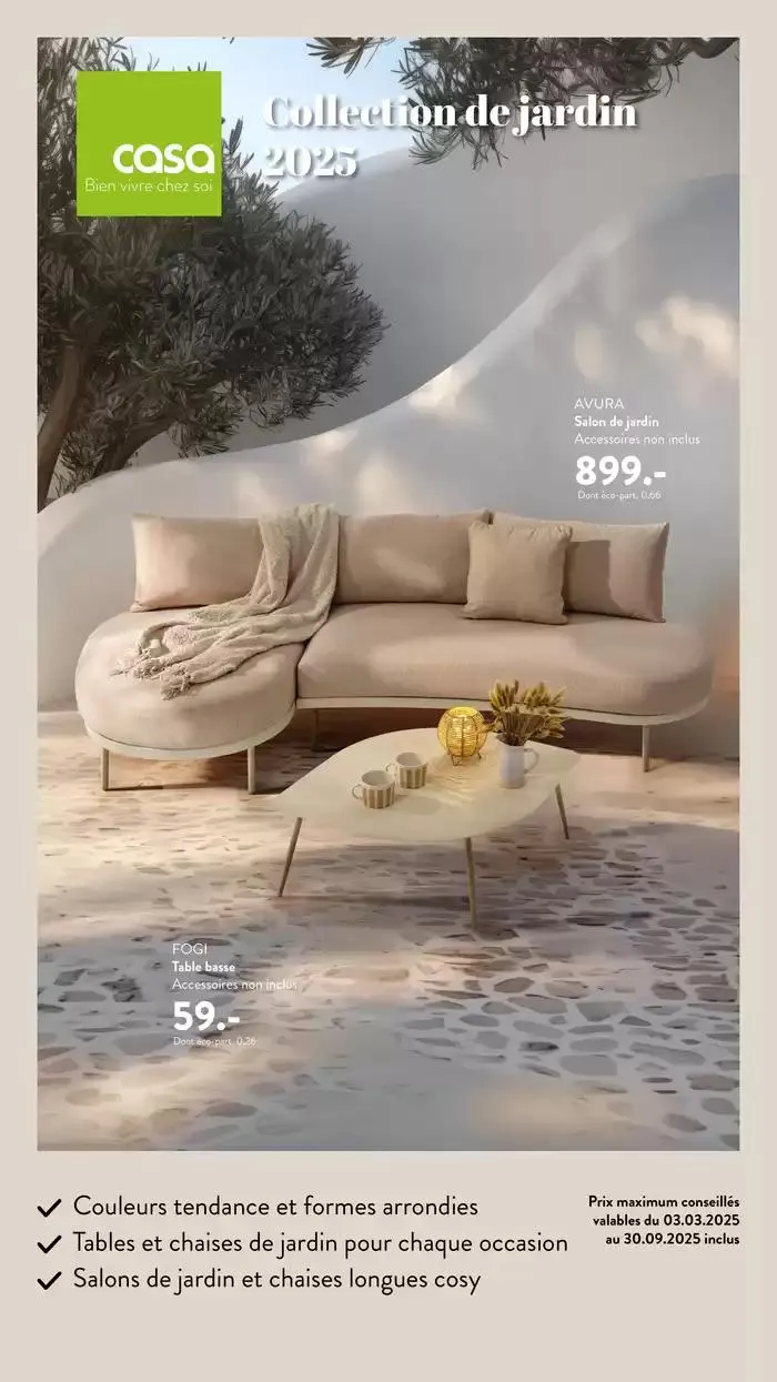 Collection de jardin 2025 du 3 mars au 30 septembre 2025 - Catalogue page 1