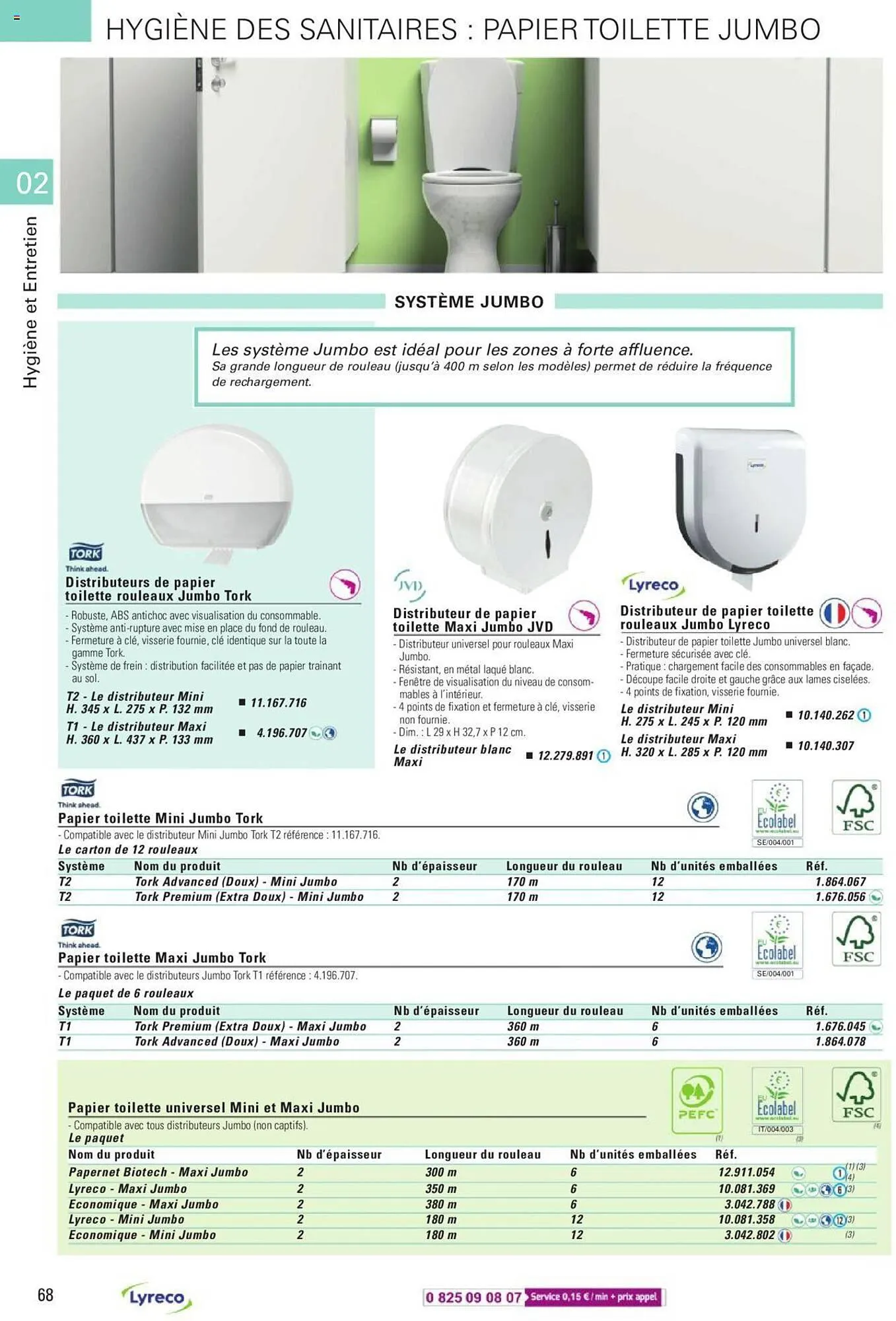 Catalogue Lyreco du 15 mai au 31 décembre 2023 - Catalogue page 68
