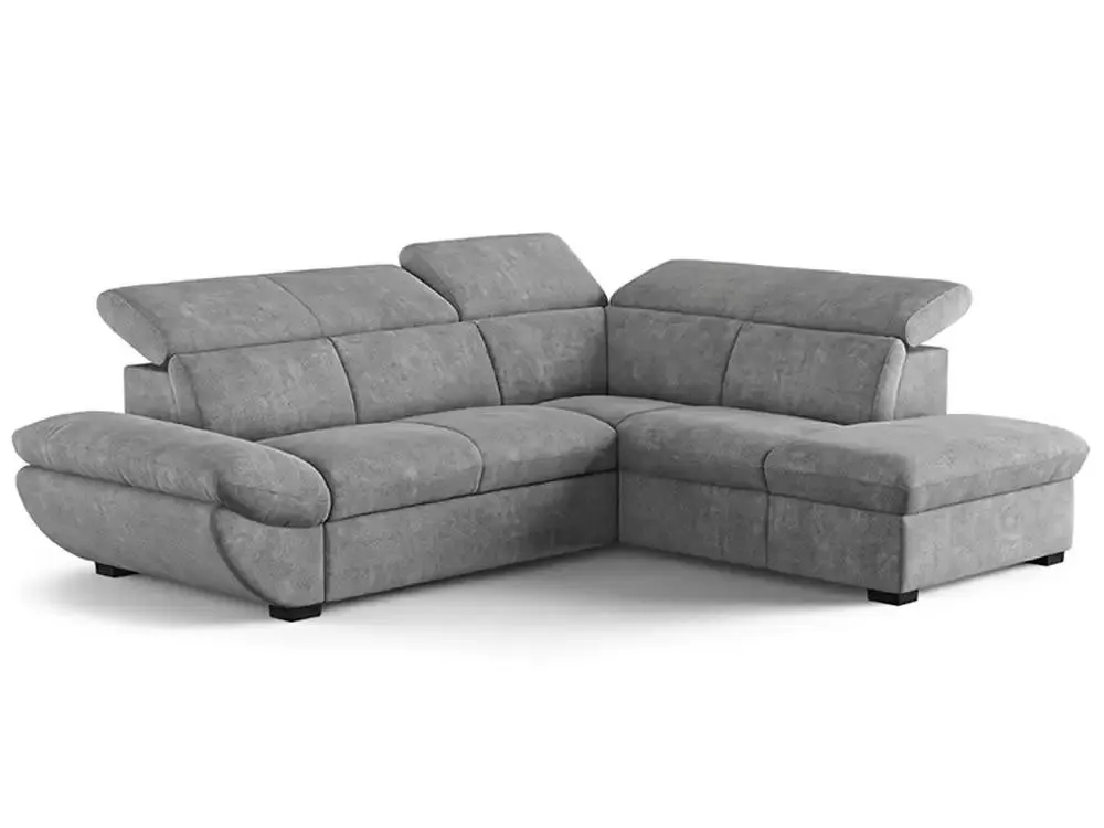 Canapé d'angle à droite convertible