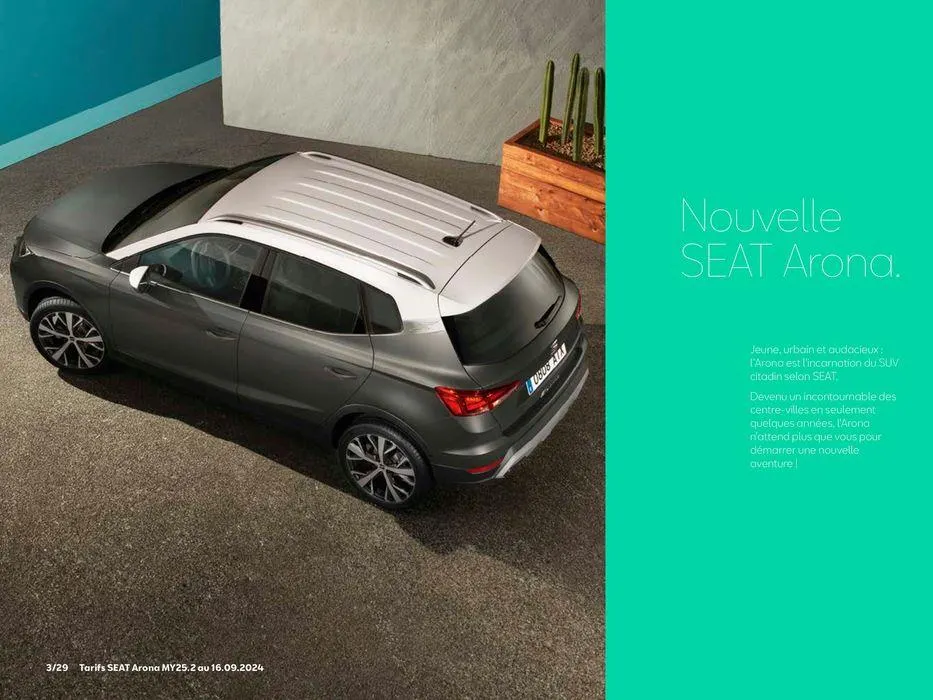 SEAT Arona du 24 septembre au 24 septembre 2025 - Catalogue page 3