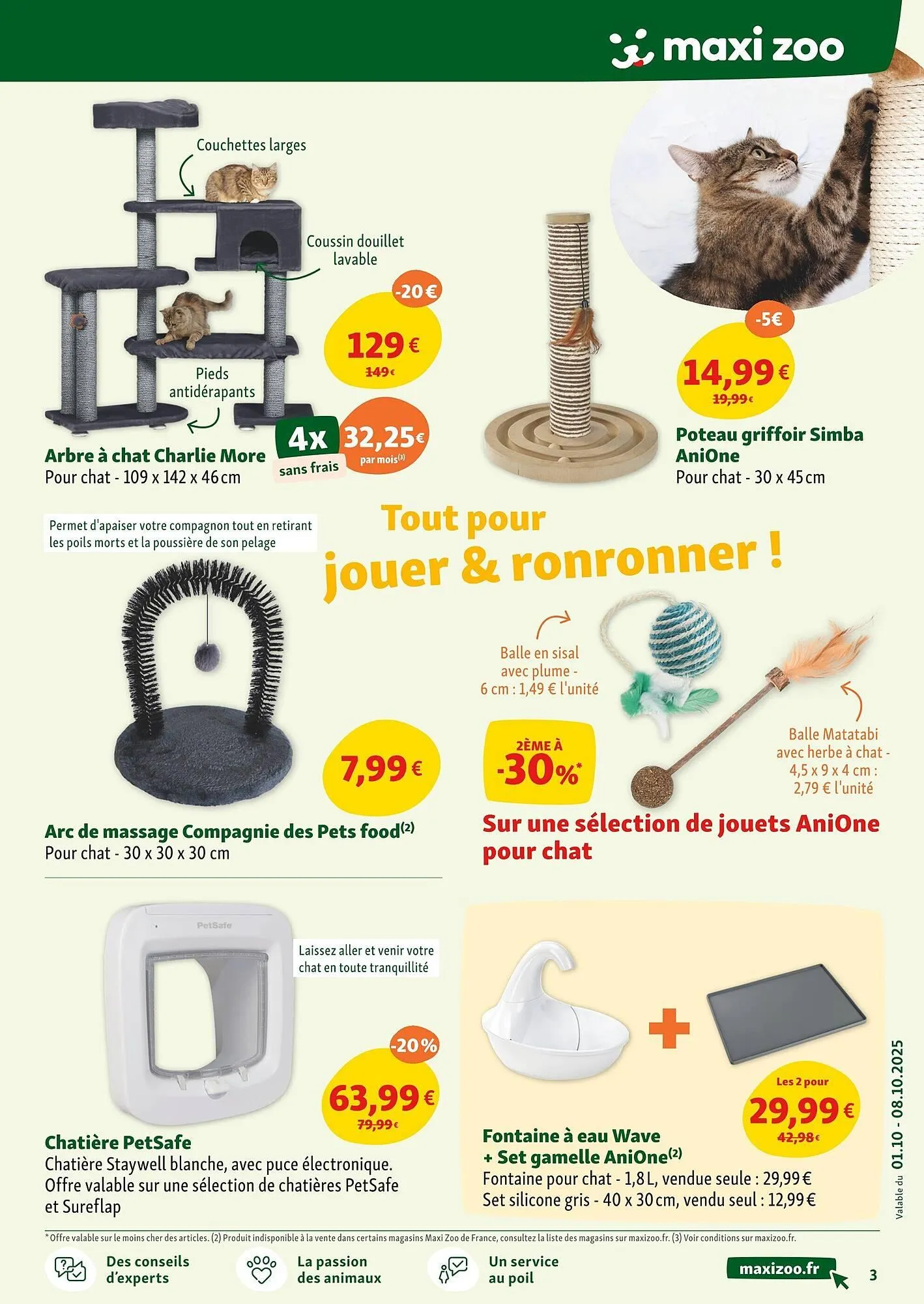 Catalogue Maxi Zoo du 1 octobre au 8 octobre 2025 - Catalogue page 3