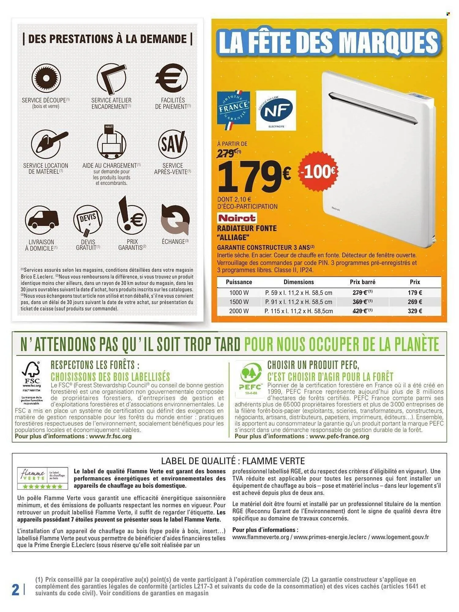 Catalogue E.Leclerc Brico du 21 octobre au 8 novembre 2025 - Catalogue page 2