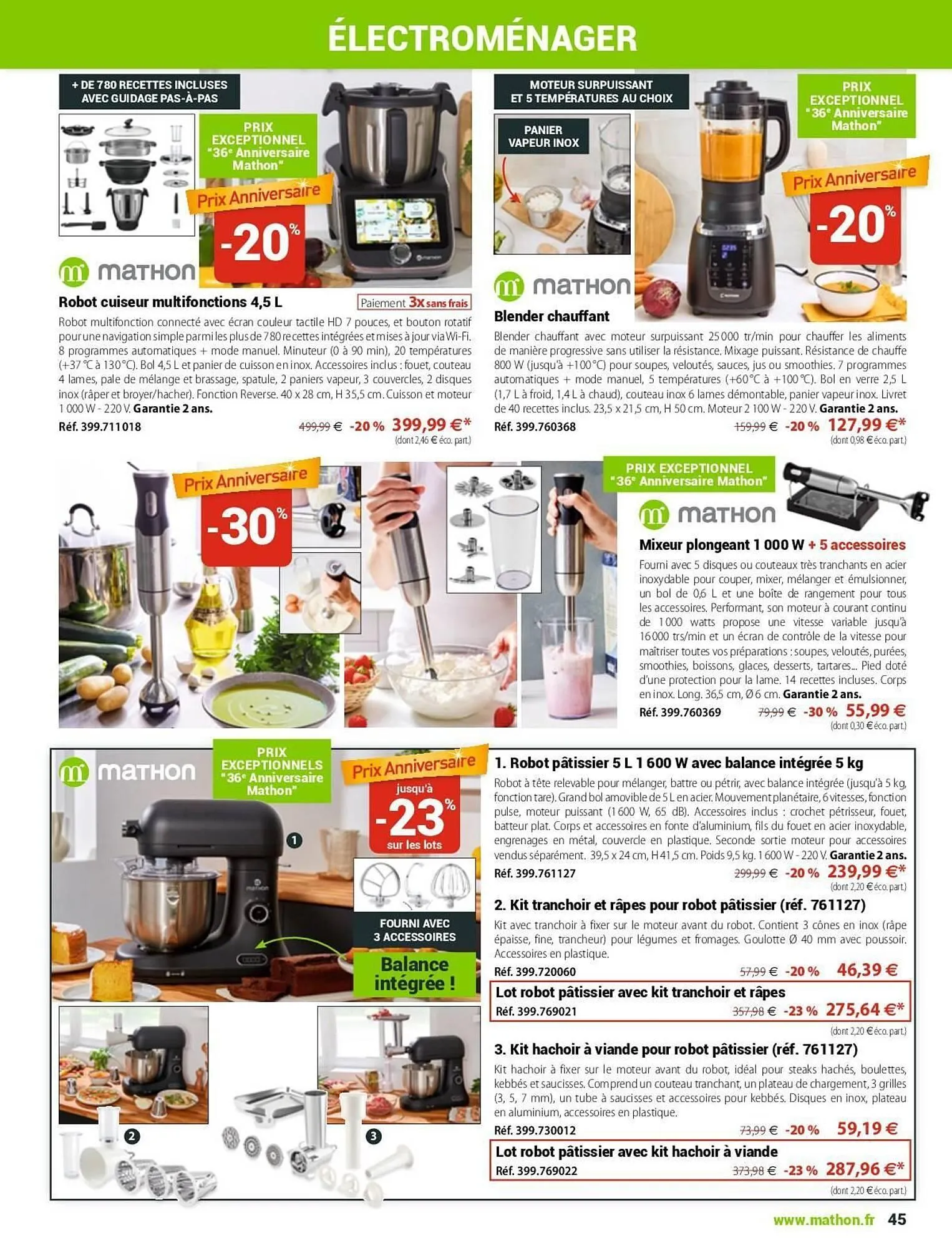 Catalogue Mathon du 12 septembre au 31 décembre 2025 - Catalogue page 45