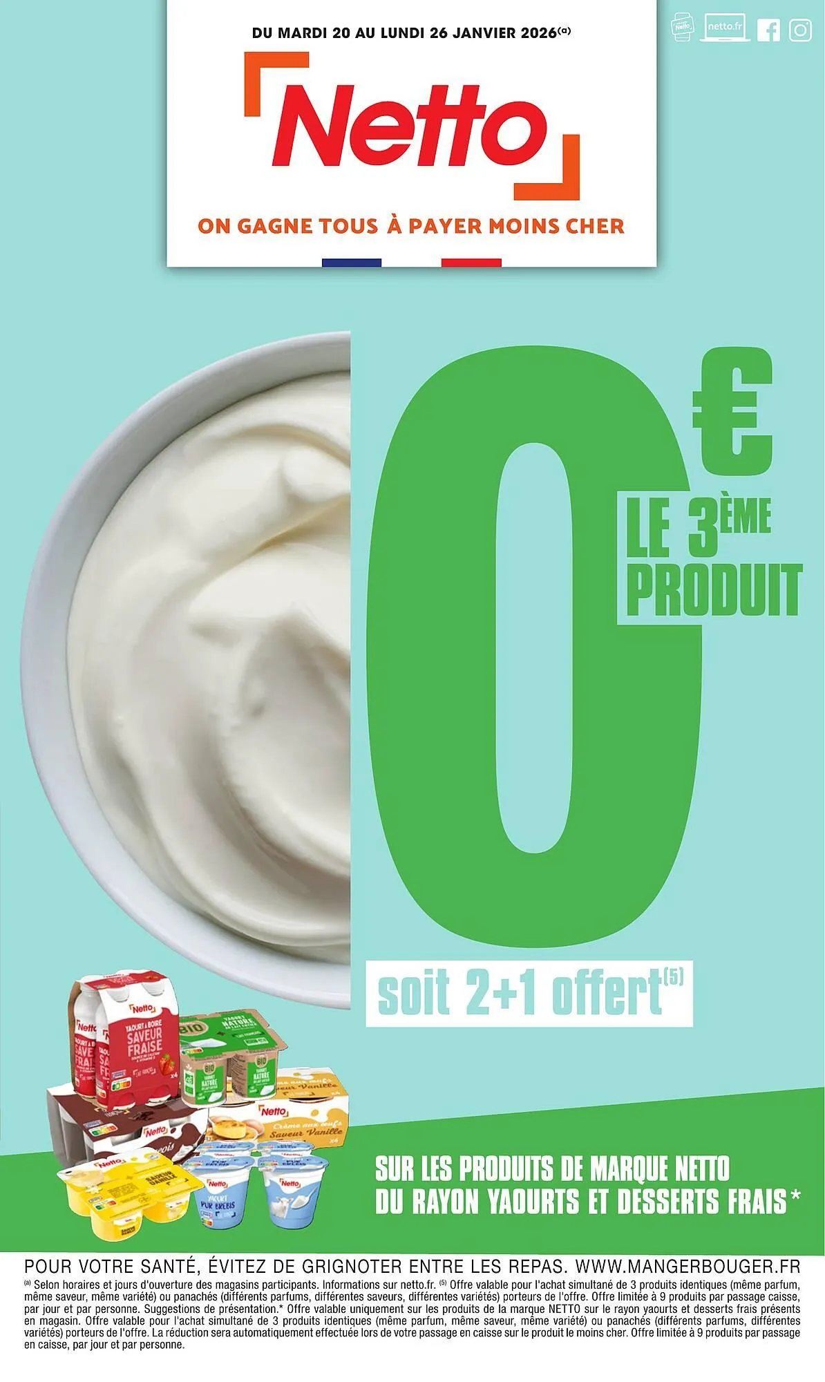 Catalogue Netto du 20 janvier au 26 janvier 2026 - Catalogue page 1