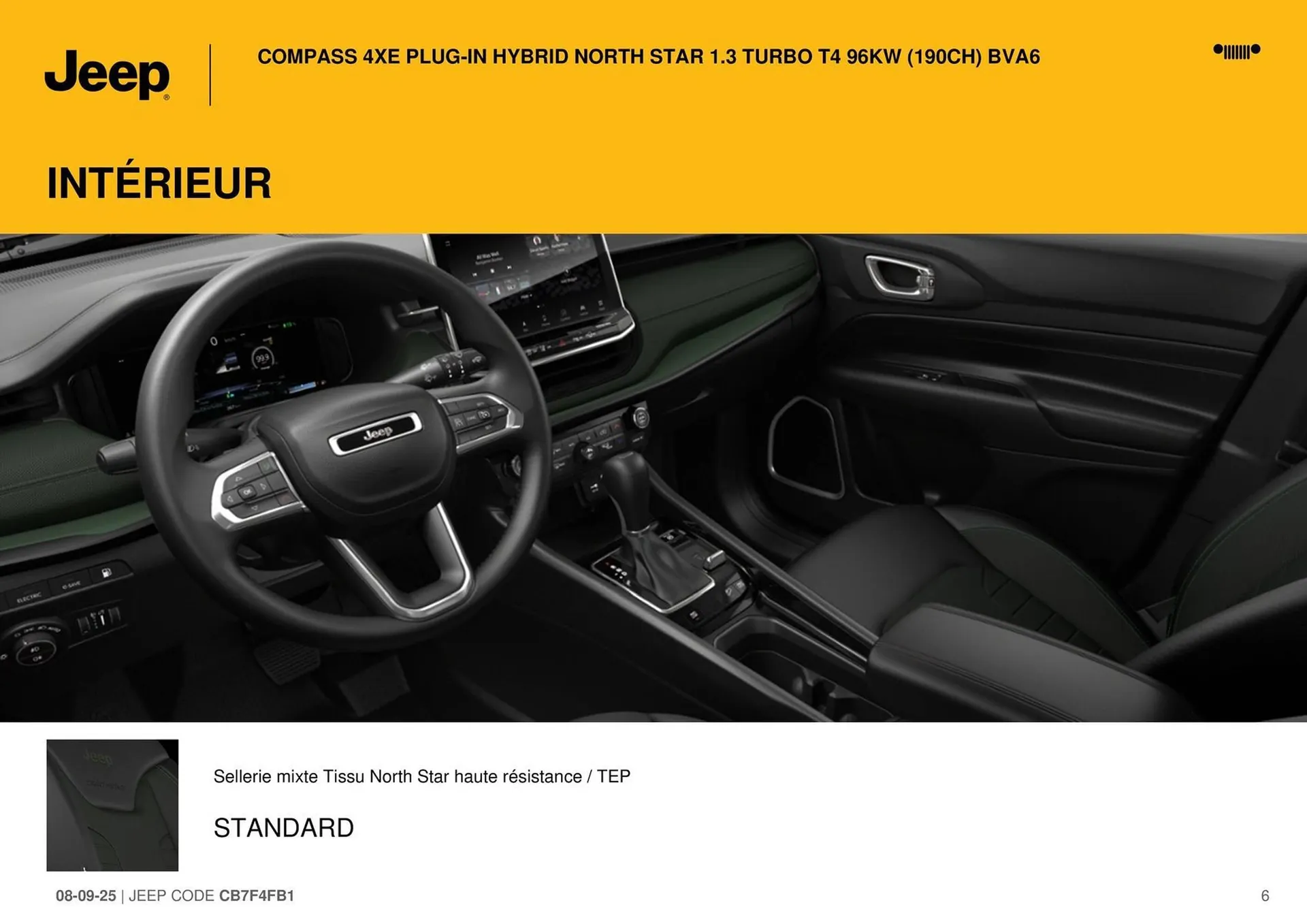 Catalogue Jeep du 9 septembre au 9 septembre 2026 - Catalogue page 6