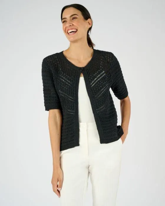 Gilet-boléro jeu de maille