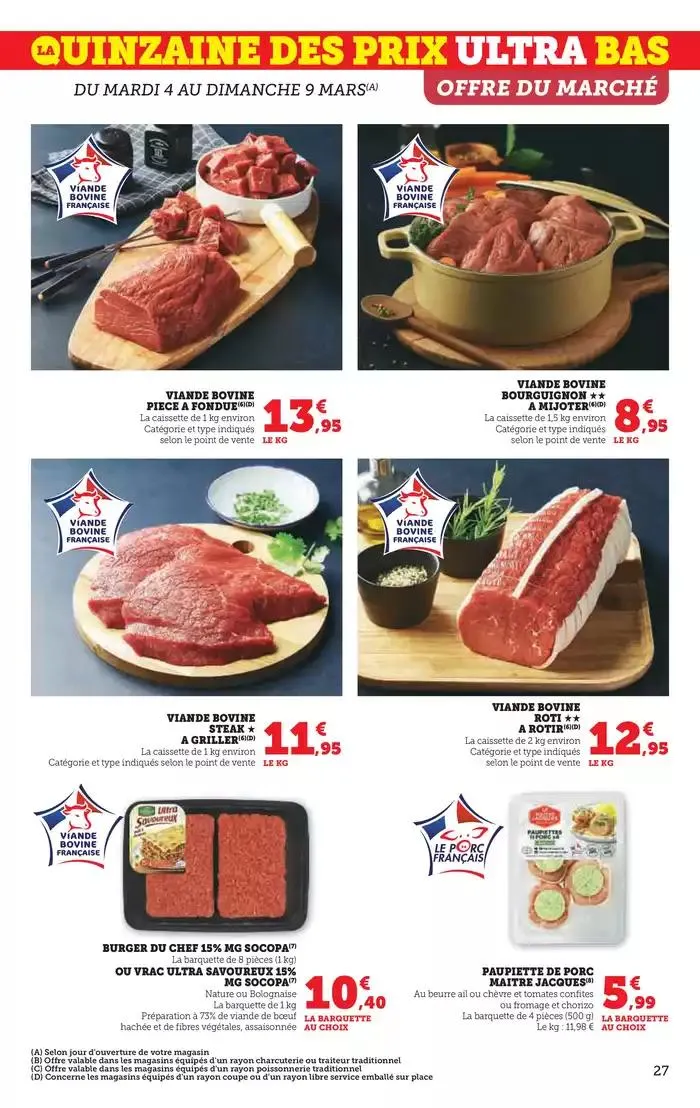 Quinzaine Commerçante du 4 mars au 16 mars 2025 - Catalogue page 27
