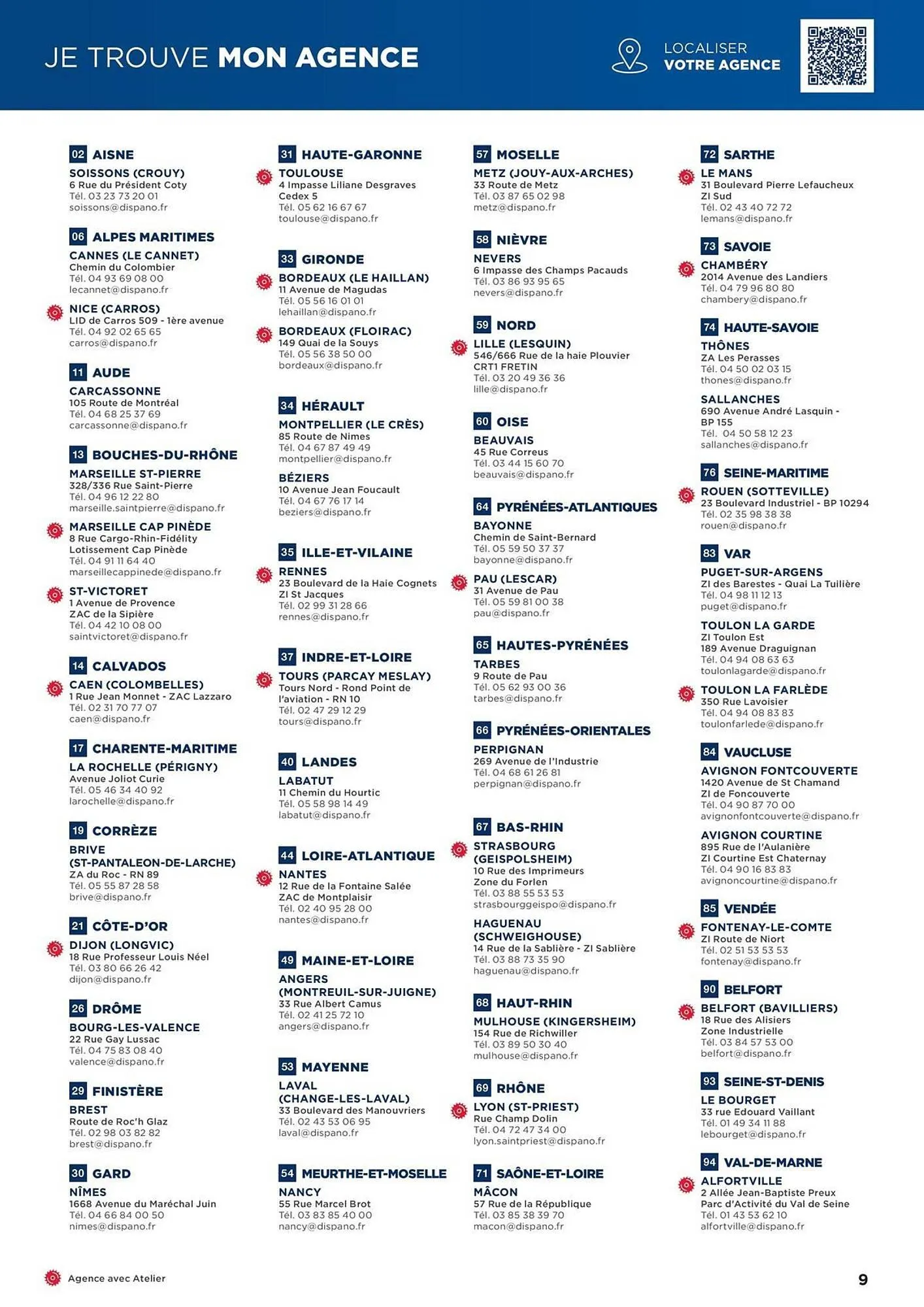Catalogue Dispano du 8 avril au 31 décembre 2026 - Catalogue page 9