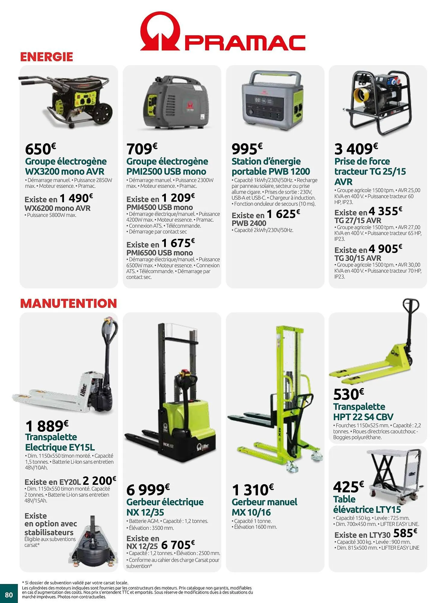 Catalogue Verts Loisirs du 18 mars au 30 mai 2026 - Catalogue page 80