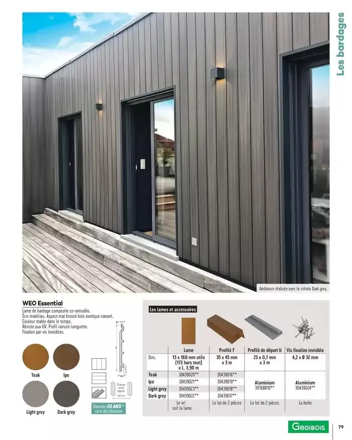 Aménagements Extérieurs 2025 du 1 janvier au 31 décembre 2025 - Catalogue page 79