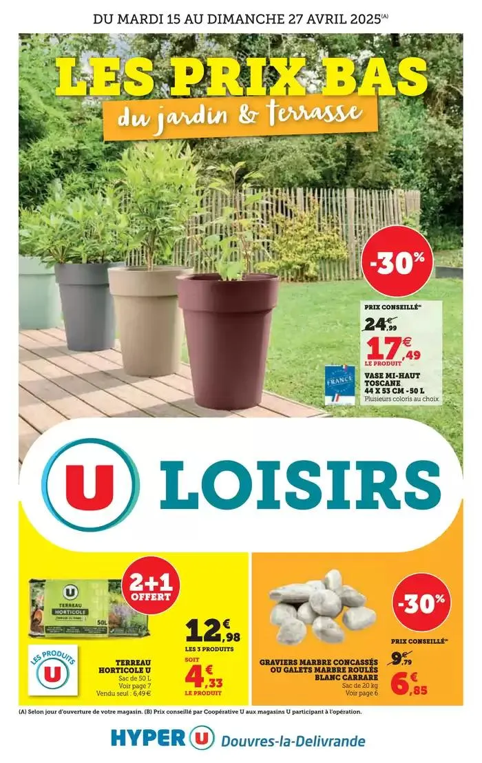 Spécial Jardin du 15 avril au 27 avril 2025 - Catalogue page 1