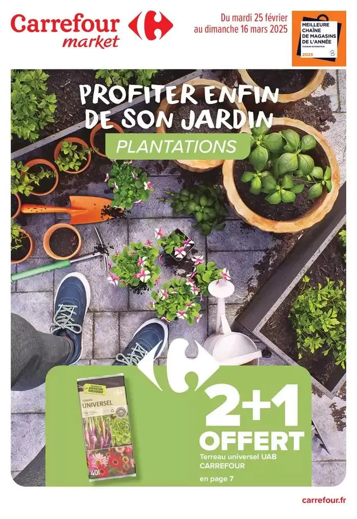 PROFITER ENFIN DE SON JARDIN du 25 février au 16 mars 2025 - Catalogue page 1