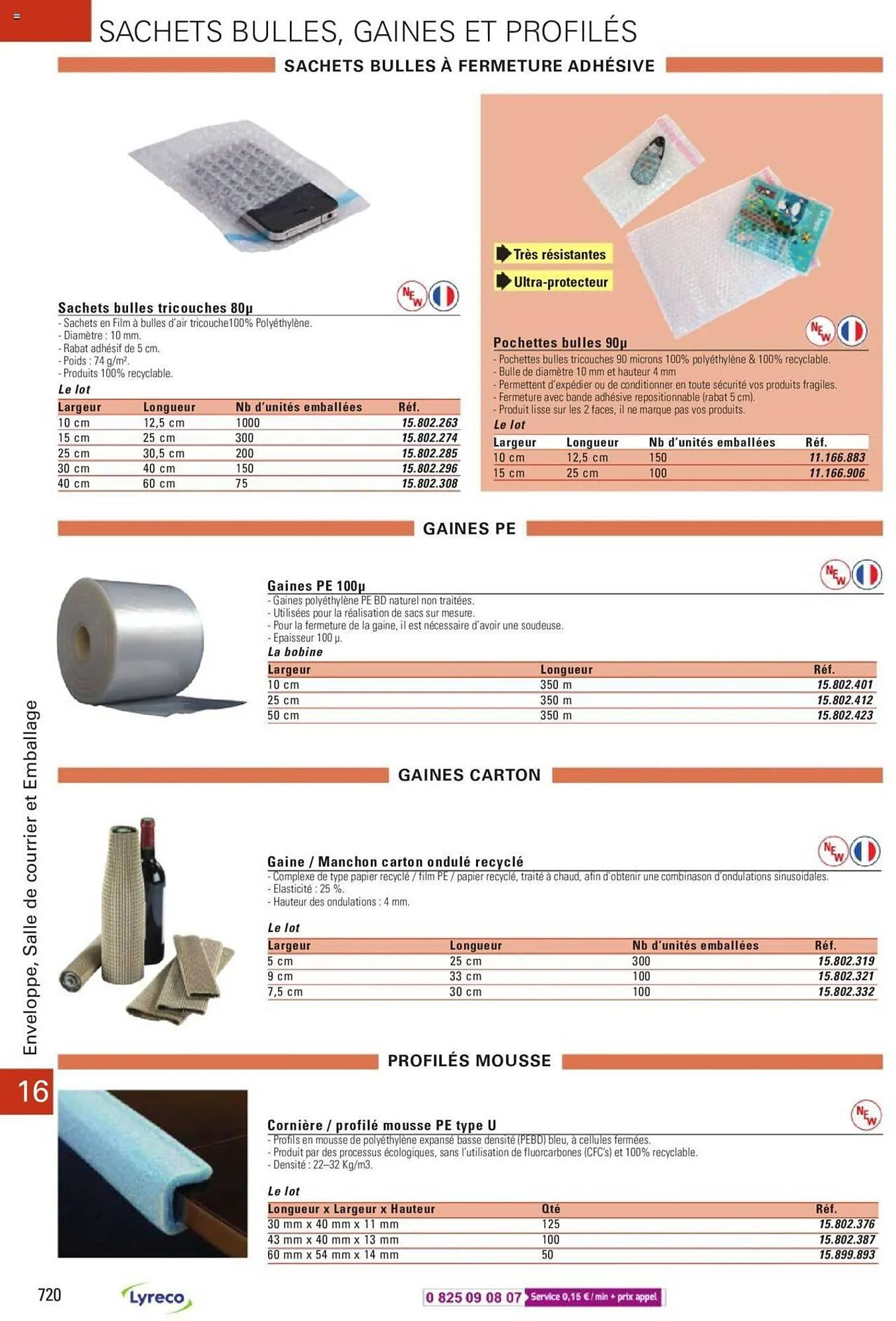 Catalogue Lyreco du 15 mai au 31 décembre 2023 - Catalogue page 720