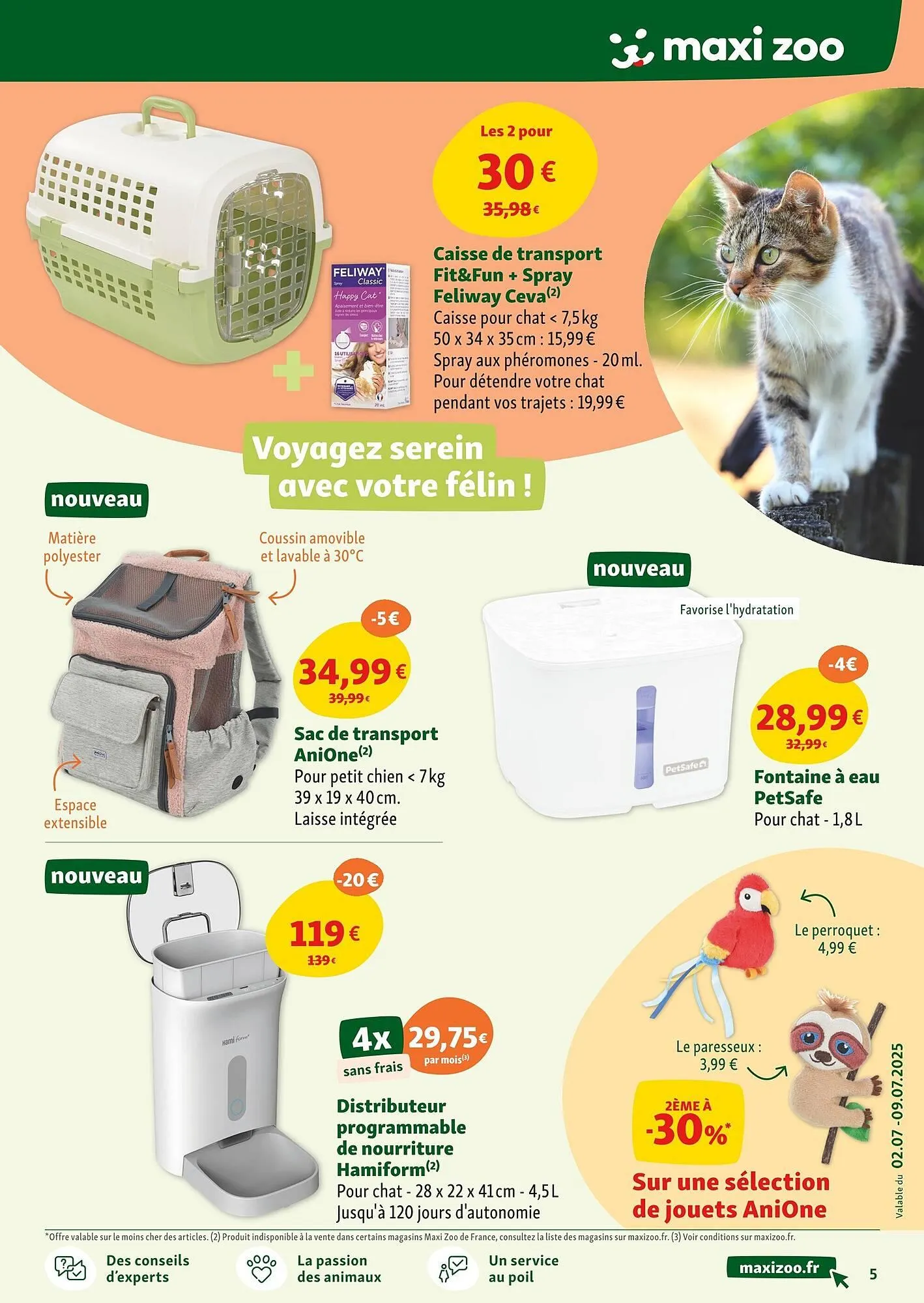 Catalogue Maxi Zoo du 2 juillet au 9 juillet 2025 - Catalogue page 5