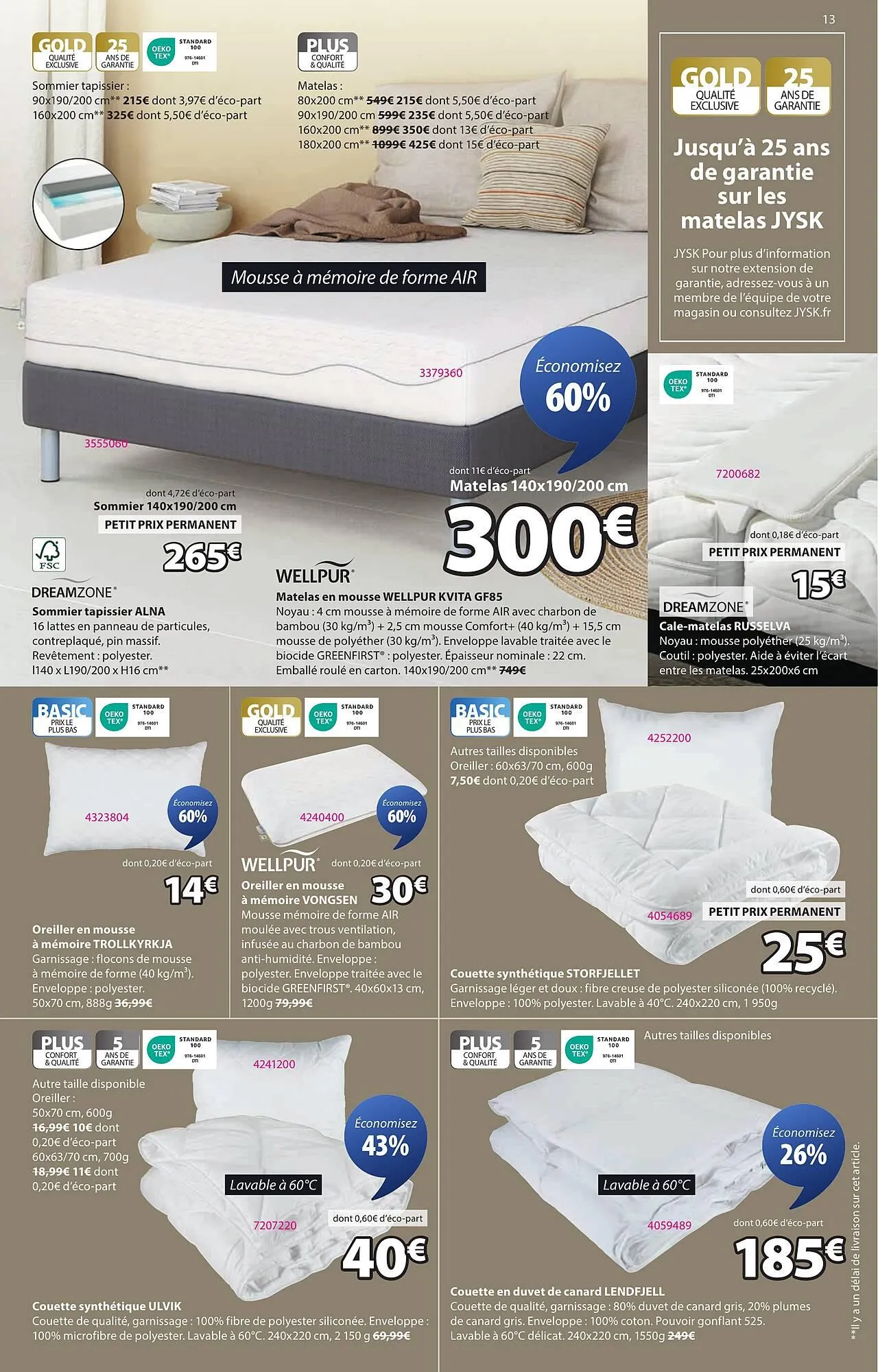 Catalogue JYSK du 1 juillet au 21 juillet 2025 - Catalogue page 13