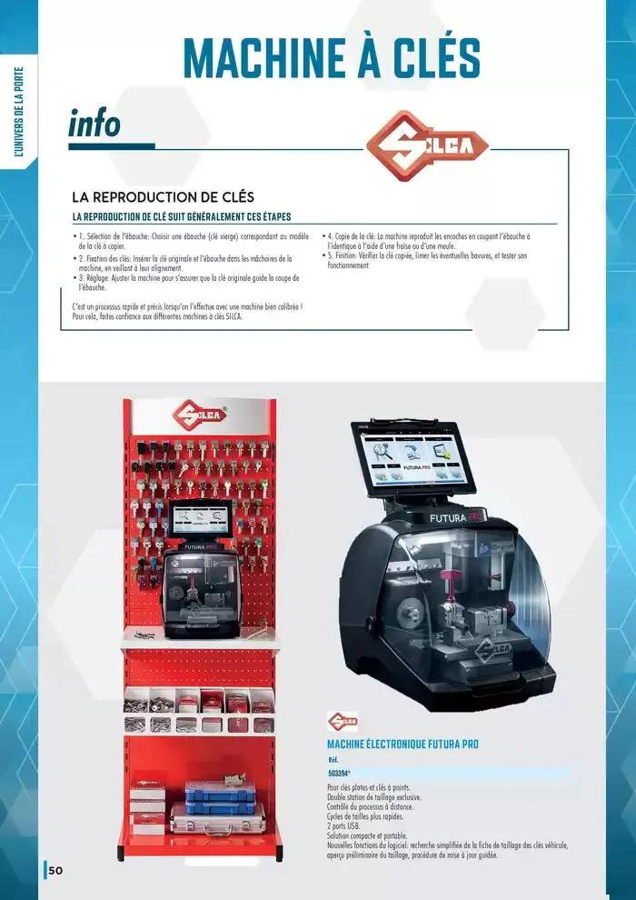 Guide Quincaillerie Serrurerie 2025 - 2026 du 1 avril au 1 avril 2026 - Catalogue page 52