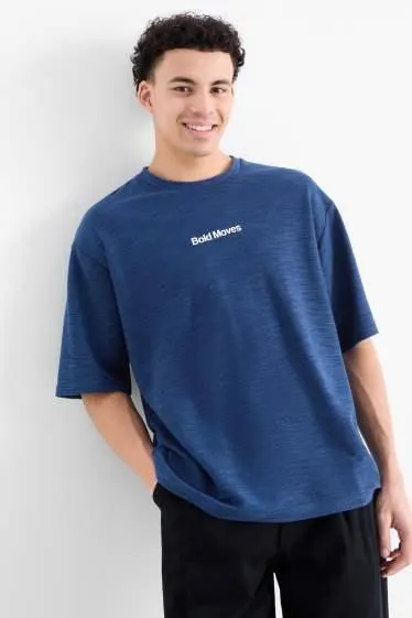 T-shirt - oversized - textured