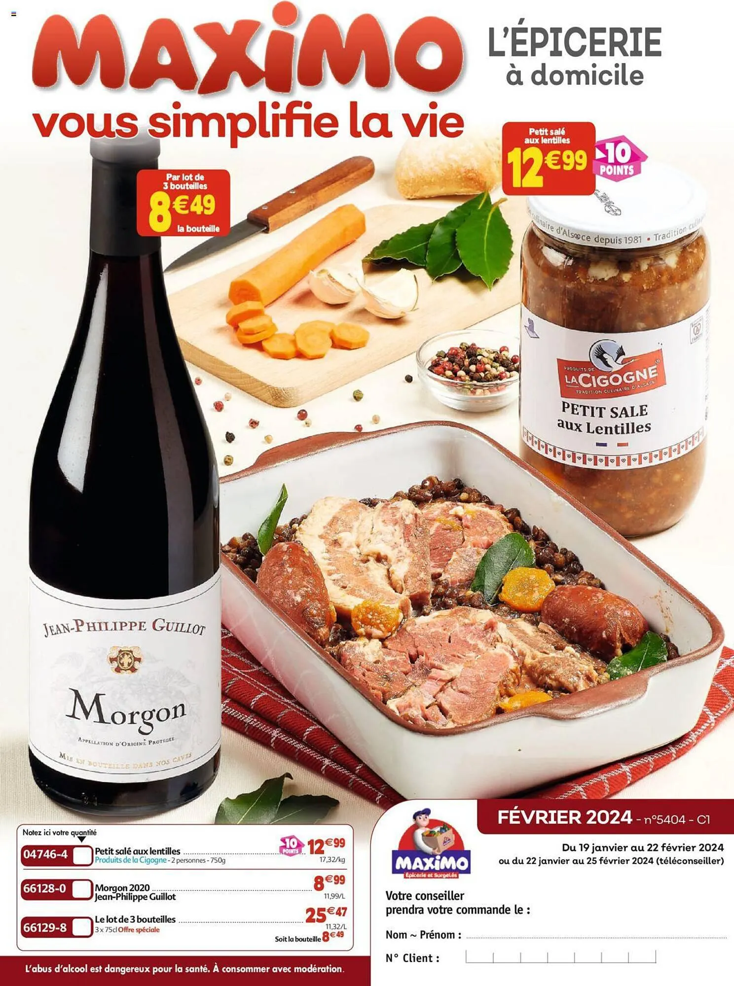 Catalogue Maximo du 19 janvier au 25 février 2024 - Catalogue page 
