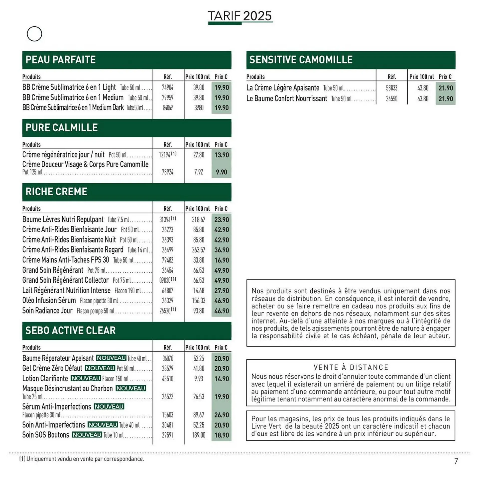 Catalogue Yves Rocher du 23 avril au 31 décembre 2025 - Catalogue page 7