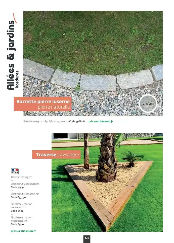 Aménagez votre extérieur SAISON 2025 du 1 janvier au 31 décembre 2025 - Catalogue page 128