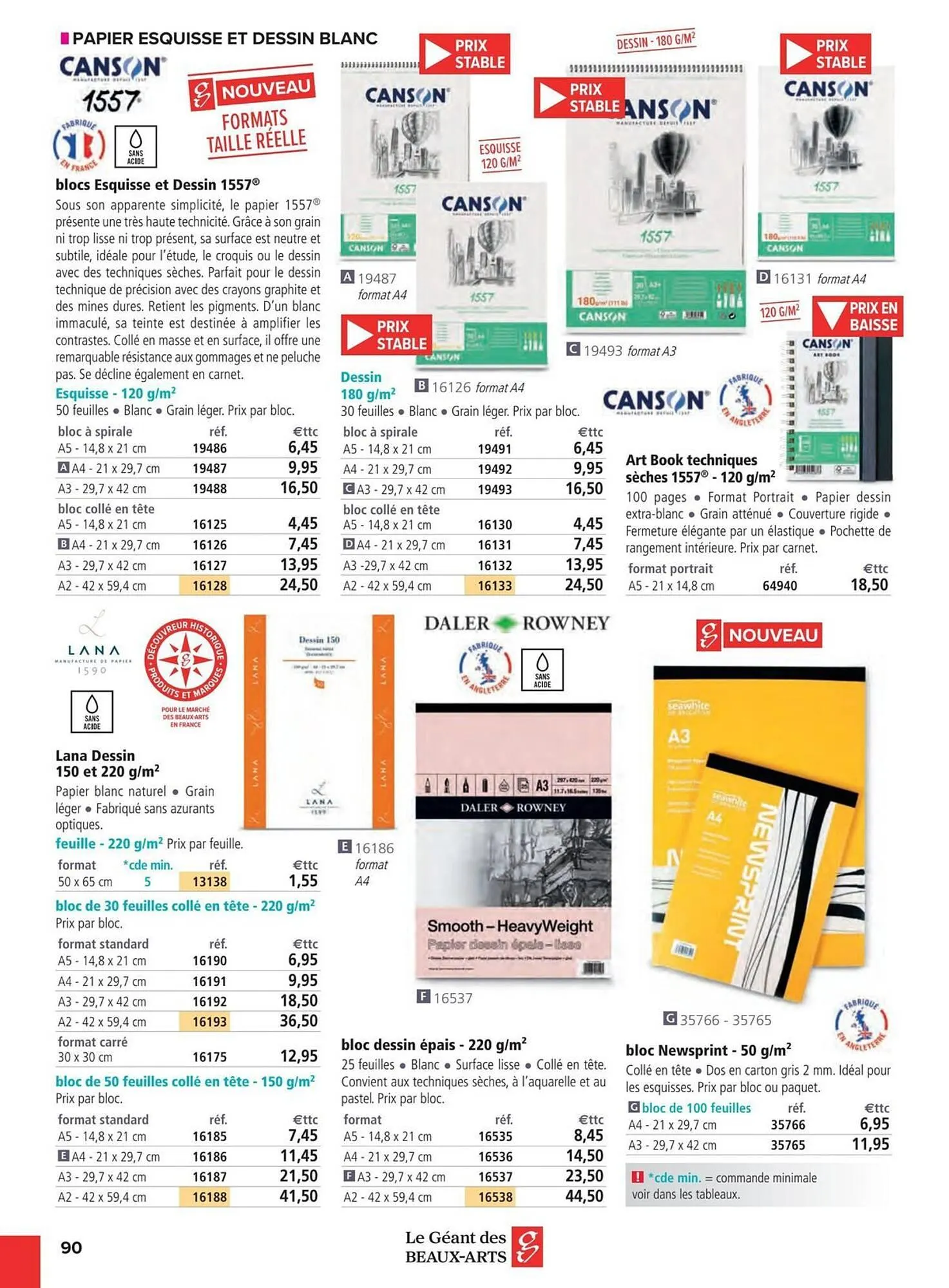 Catalogue Le Géant des Beaux-Arts du 6 janvier au 31 décembre 2025 - Catalogue page 190