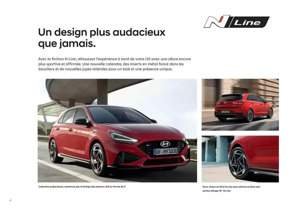 Hyundai Nouvelle i30  du 17 avril au 17 avril 2026 - Catalogue page 4