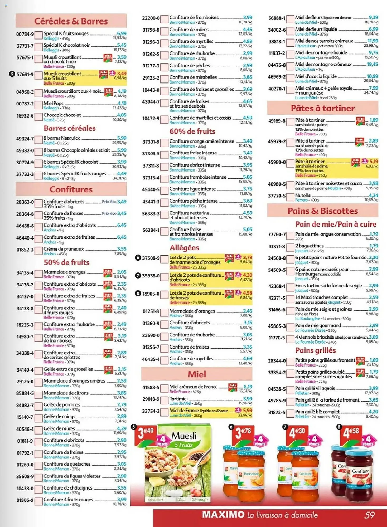 Catalogue Maximo du 24 décembre au 22 janvier 2026 - Catalogue page 59