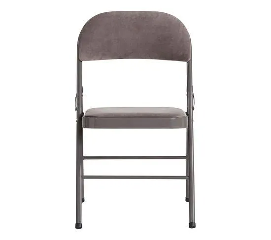 Chaise pliante SOREN gris