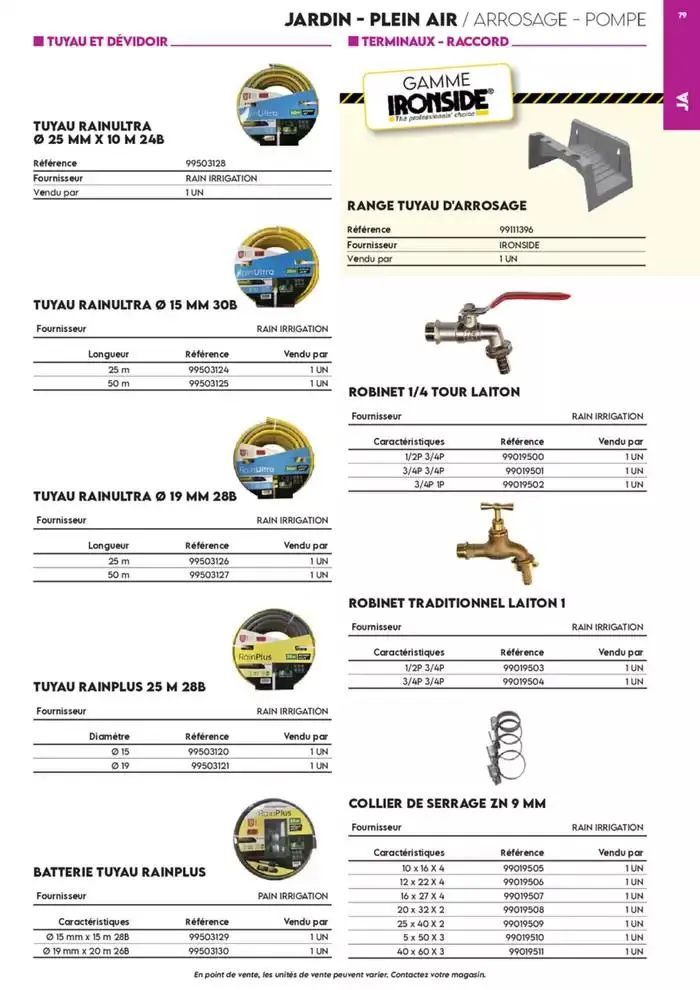 Tout faire +de 15 000 Produits du 17 décembre au 30 juin 2025 - Catalogue page 732