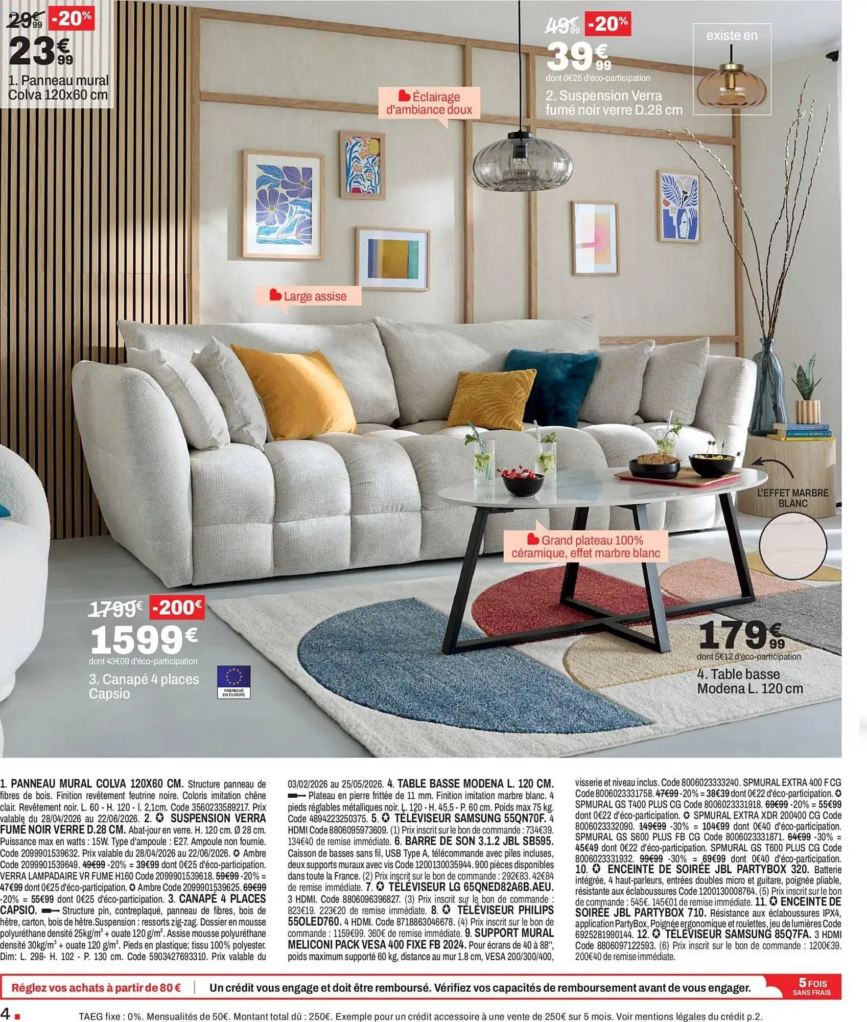 Catalogue BUT du 28 avril au 25 mai 2026 - Catalogue page 4