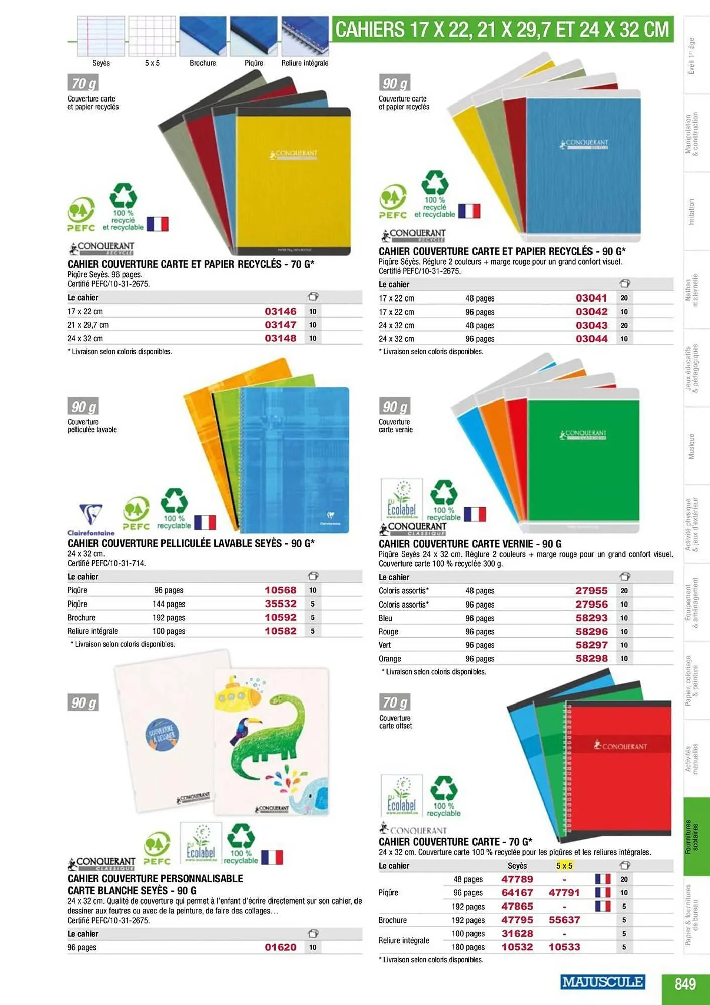 Catalogue Majuscule du 5 mars au 31 décembre 2025 - Catalogue page 873