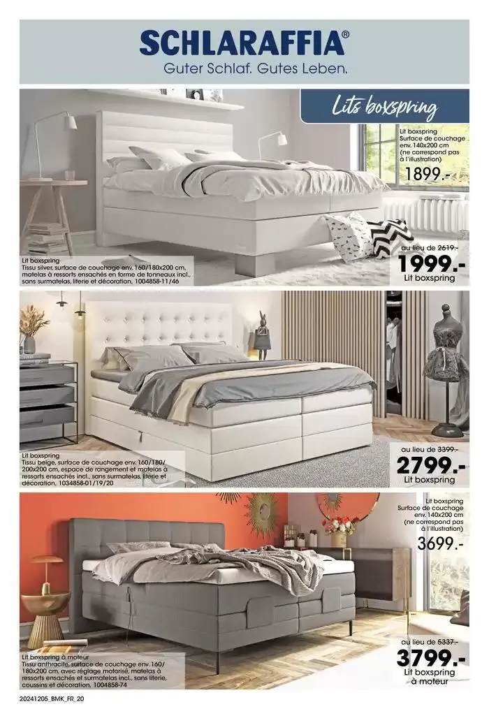 SALON DE LA CUISINE CHEZ MÖBEL MARTIN du 5 décembre au 15 décembre 2024 - Catalogue page 20