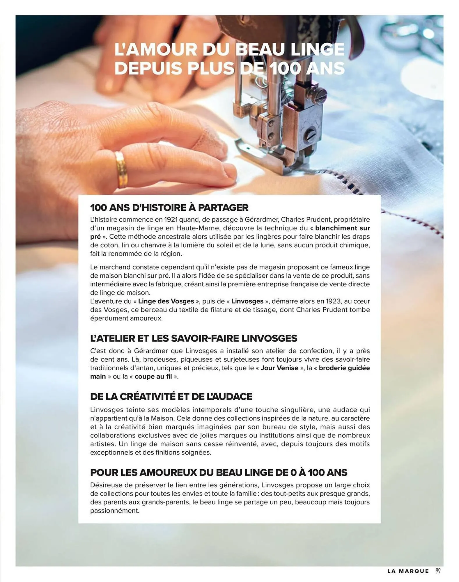 Catalogue Linvosges du 1 septembre au 28 février 2026 - Catalogue page 101