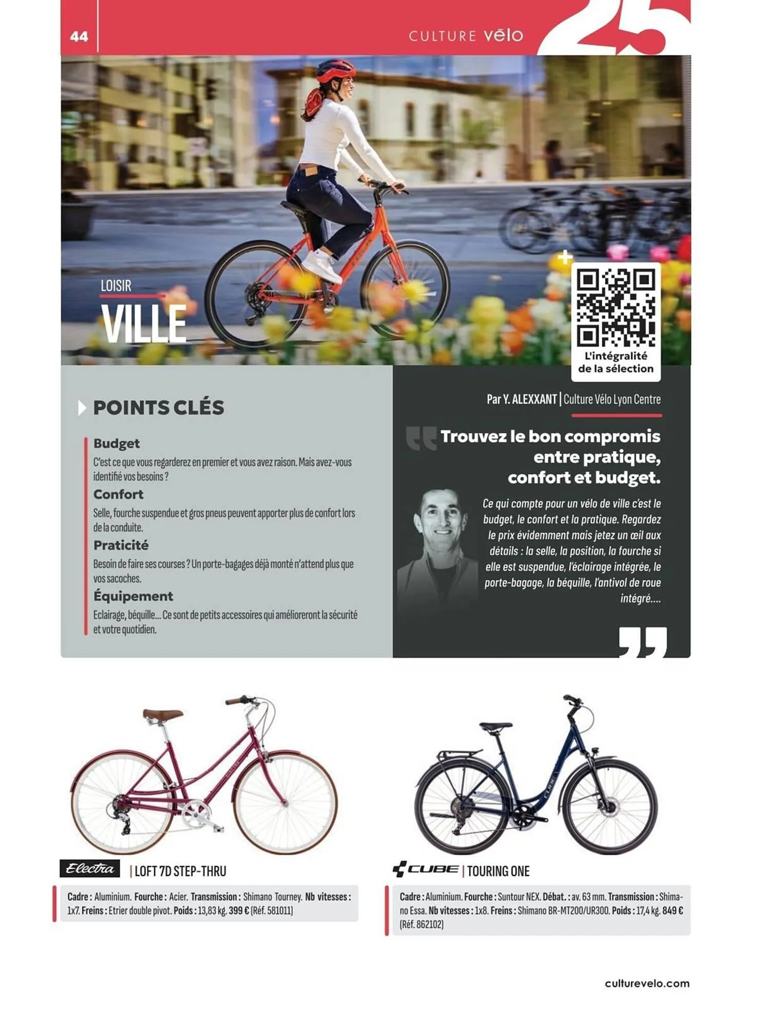 Catalogue Culture Vélo du 2 mai au 31 décembre 2025 - Catalogue page 44