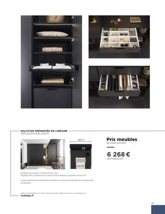 Cuisines & aménagements sur-mesure du 6 mars au 31 décembre 2025 - Catalogue page 149