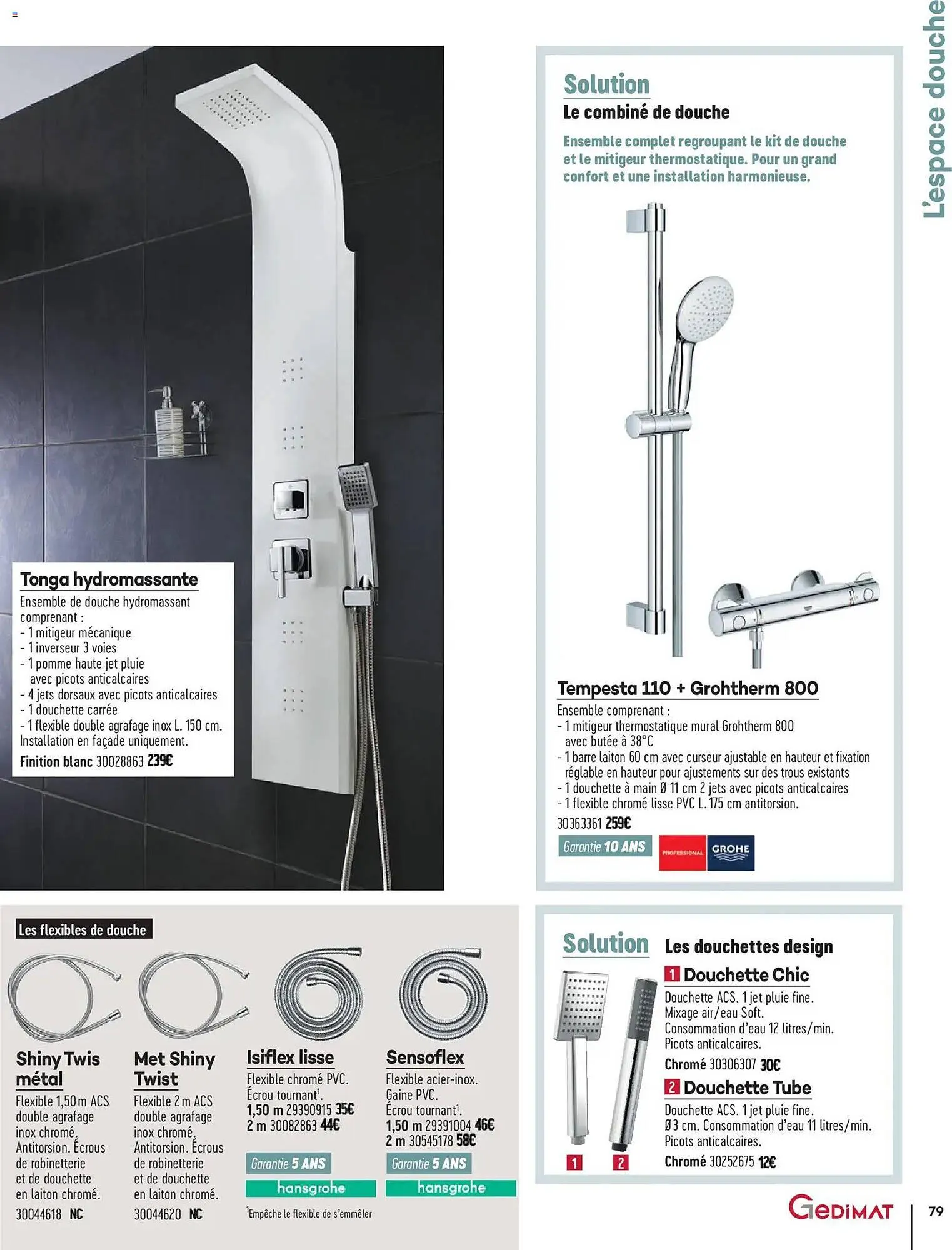 Catalogue Gedimat du 1 avril au 30 avril 2026 - Catalogue page 79