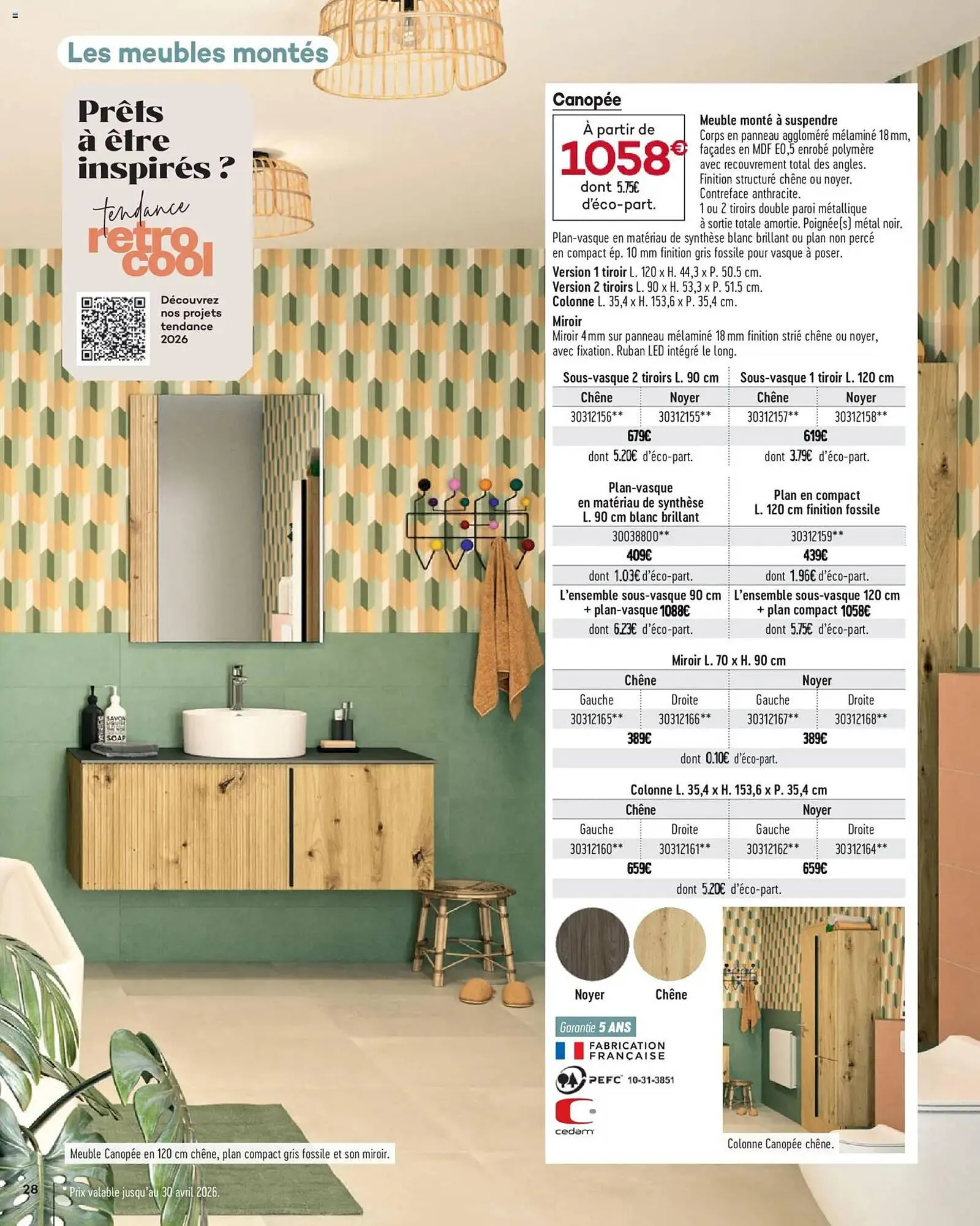 Catalogue Gedimat du 1 avril au 30 avril 2026 - Catalogue page 28