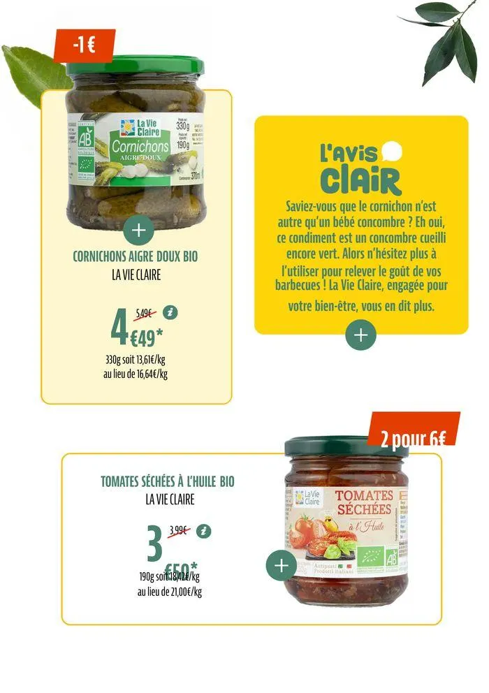 Tutes Nos Promos Bio Pour Un Ete Savoureux du 28 juin au 7 juillet 2024 - Catalogue page 7