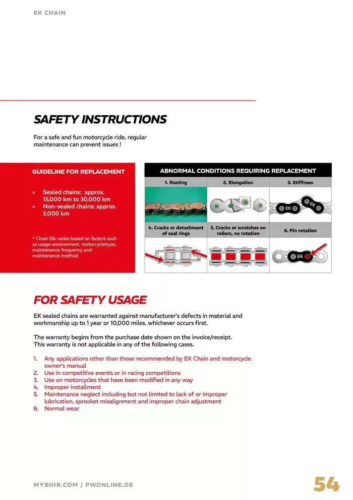 EK Chain 2025 du 4 avril au 31 décembre 2025 - Catalogue page 54