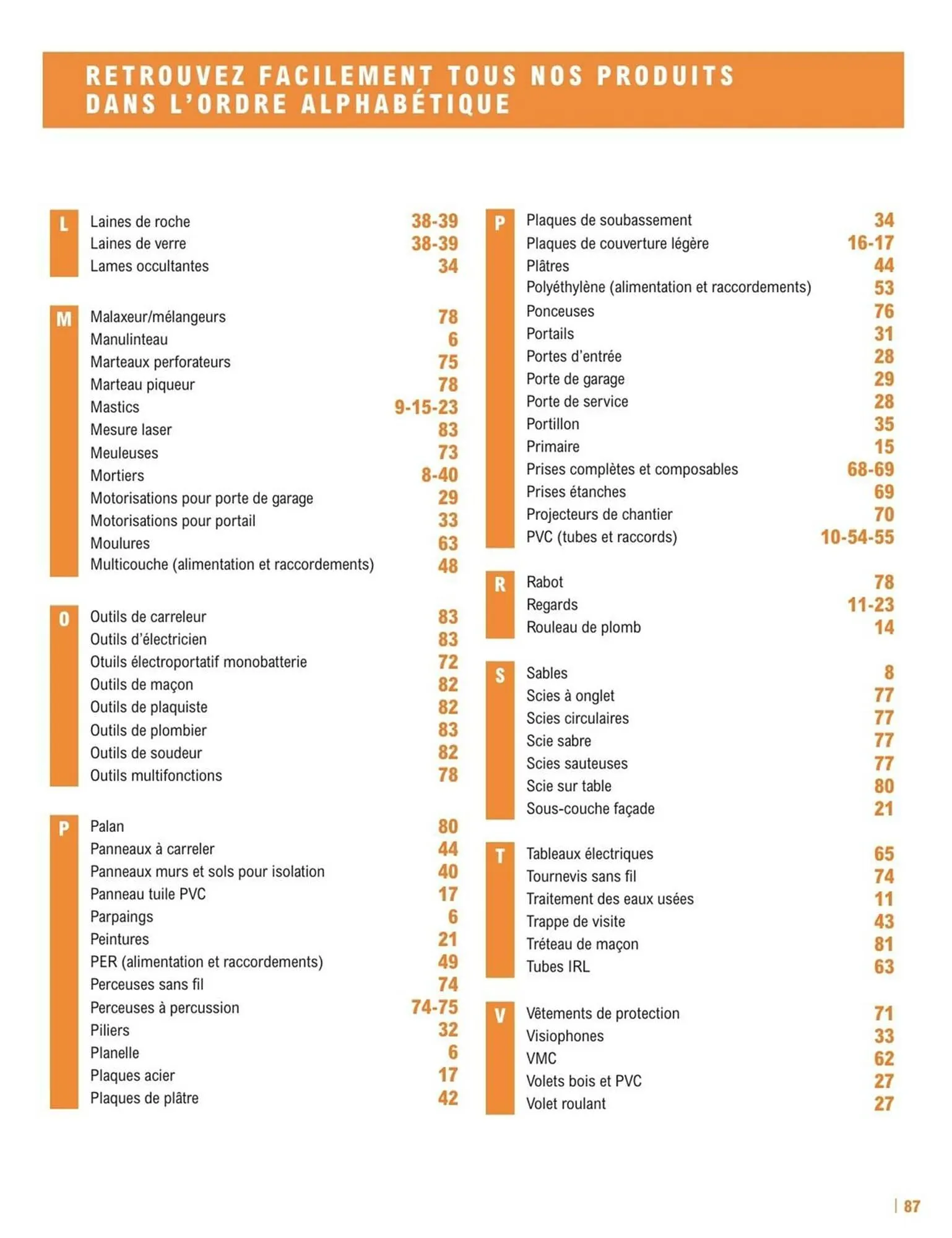 Catalogue E.Leclerc Brico du 28 mai au 31 décembre 2025 - Catalogue page 87