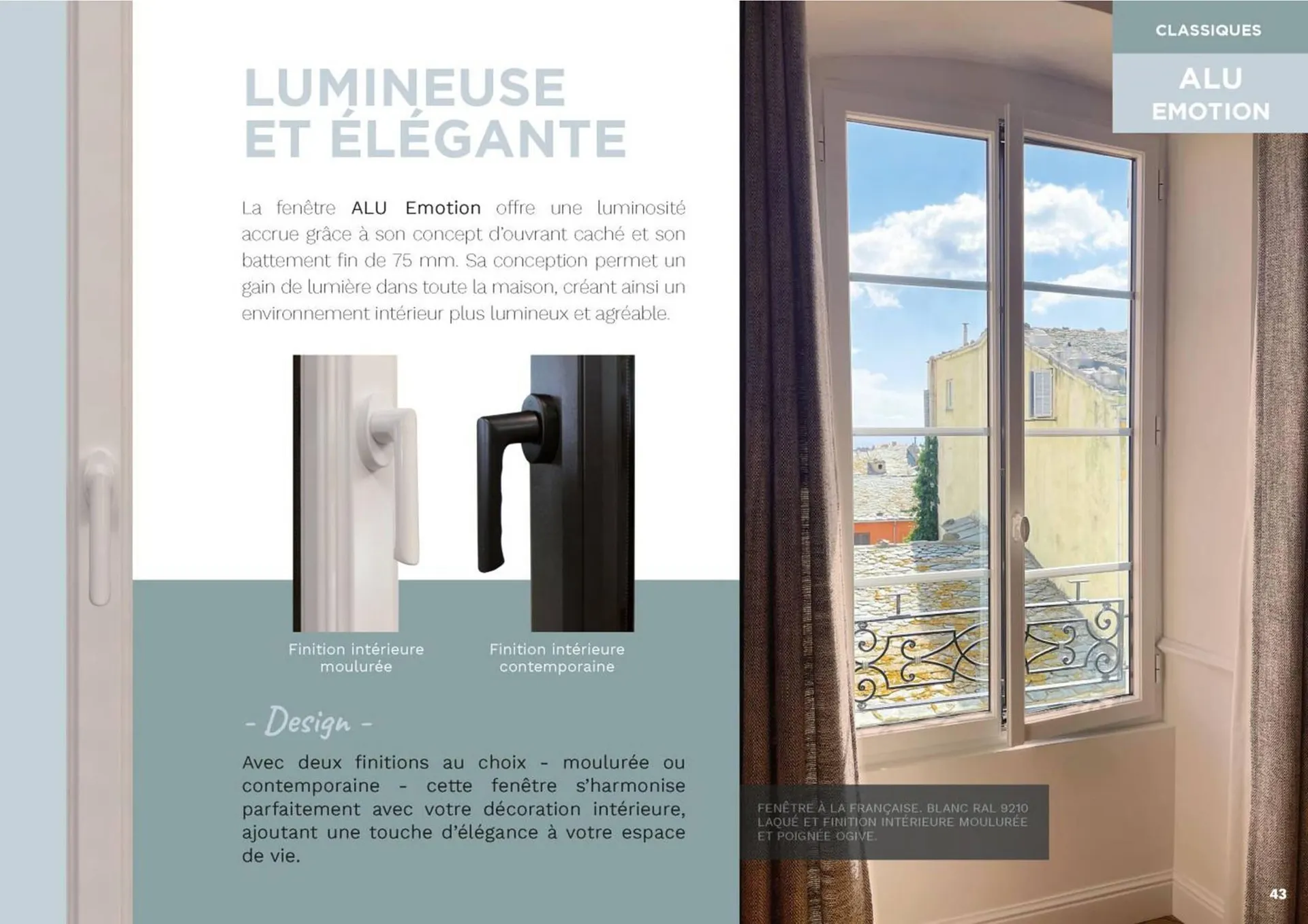 Catalogue Art & Fenêtres du 23 août au 31 décembre 2025 - Catalogue page 43