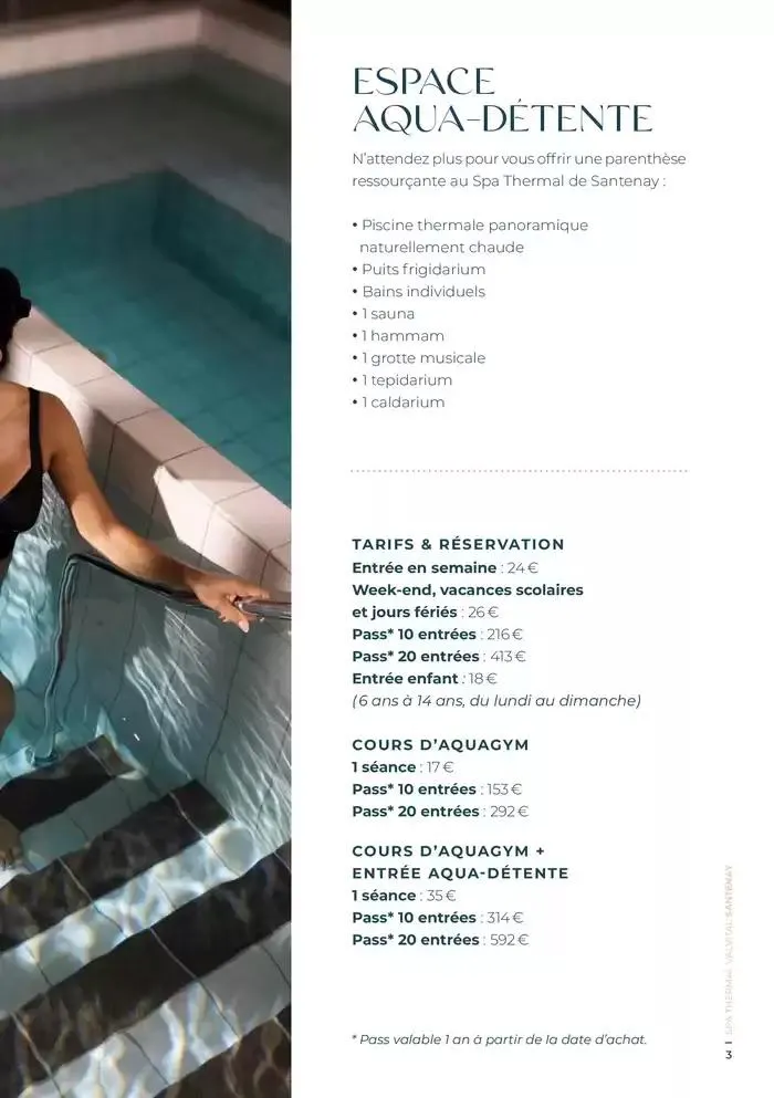 Carte spa Santenay 2025 du 9 décembre au 31 décembre 2025 - Catalogue page 3