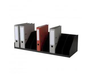 Trieur à 9 cases fixes - PAPERFLOW - Noir